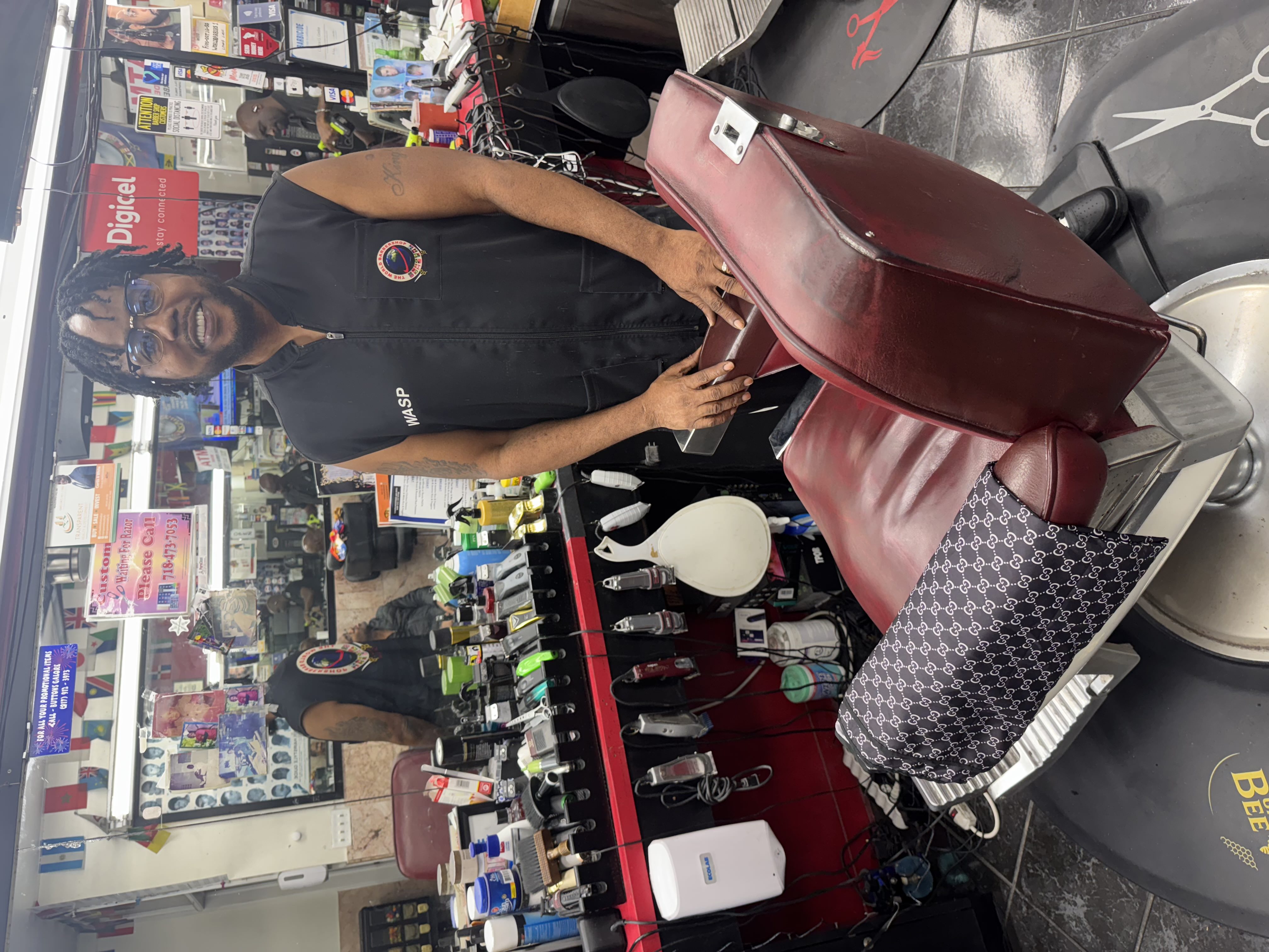 Barber Wasp at World Barbershop